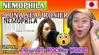 NEMOPHILA - LUNA SEA/ROSIER (Cover Song)  演奏してみた♪ || FILIPINA REACTS