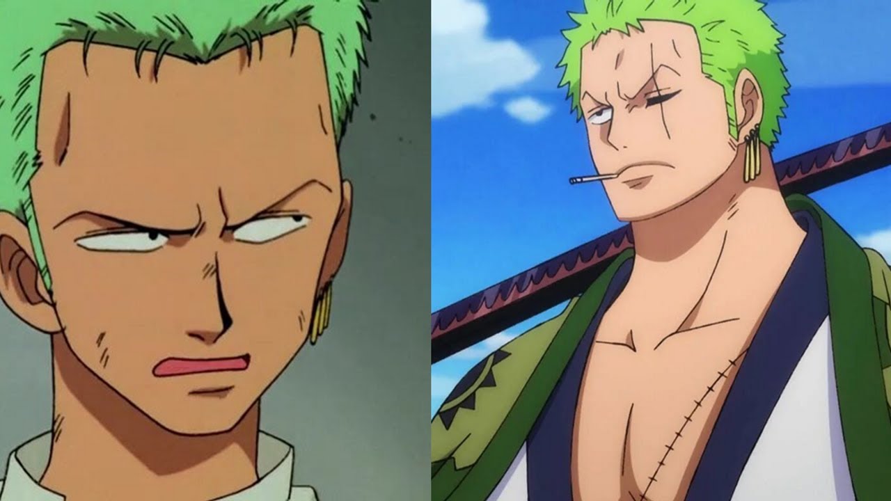 One Piece Character First Appearance vs Now