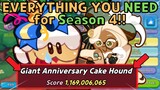 EVERYTHING You Need for Cake Hound Frenzy Season 4! (Guide & Tips) |  Cookie Run Kingdom