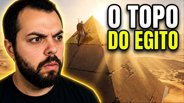ESCALANDO A GRANDE PIRÂMIDE DE GIZÉ! Assassin's Creed Origins #8