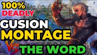GUSION MONTAGE || EZ GAMEPLAY💥