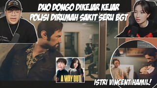 ISTRI VINCENT HAMIL! DUO DONGO KEJAR KEJARAN SM POLISI DI RUMAH SAKIT - CLIP A WAY OUT DEANKT