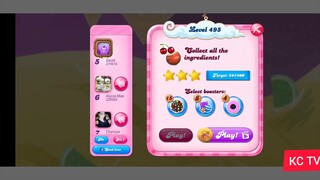 CANDY CRUSH SAGA LEVEL 495 (NEW VERSION)