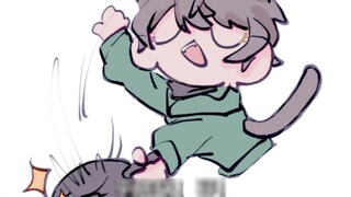 Master Black Cat mengajarimu cara membuat burger rahasia dalam 20 detik!