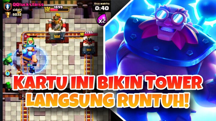 KARTU INI BIKIN TOWER LANGSUNG RUNTUH - Clash Royale