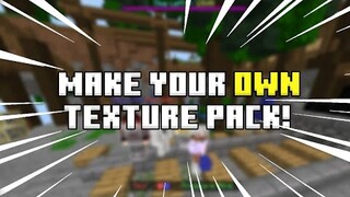 How To Make Minecraft Texture Packs! (Android)