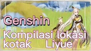 Kompilasi lokasi kotak Liyue