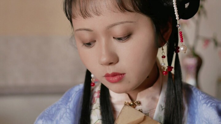 Ketika aku memutuskan untuk memotret diriku sebagai seorang nona bangsawan dalam “Hongloumeng”, aku 