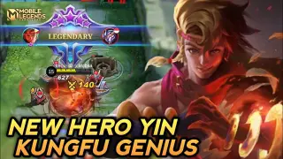 Yin Mobile Legends , New Hero Yin Kungfu Genius Gameplay - Mobile Legends Bang Bang