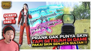 AWALNYA PURA2 GAK PUNYA SKIN TAPI DI GAME PAKAI SKIN SENJATA ULTIMATE AUTO KAGET !! - PUBG MOBILE