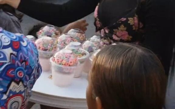 100 cups of Fruit Loops + yogurt from scratch