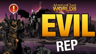 EVIL REP RANK 10 FAST! FASTEST EVIL REP BOT | AQWORLDS