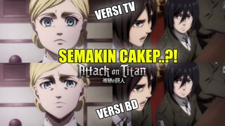 TAMBAH GOOD.?! Perbandingan Versi TV & BD dari Anime Attack on Titan Season Final Part 1 Bagian 2..!