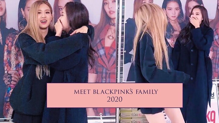 BLACKPINK和她们的家人，基因都太好了吧