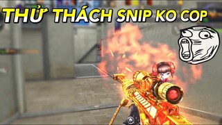 CF Mobile | Khuyến Cáo Nhỏ Mắt Trước Khi Xem Duy Sniper ^^ | 3Z Noble Gold Skin Lửa