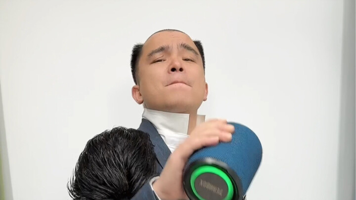 不会打歌学打歌，阿哥咋摆你咋摆。
