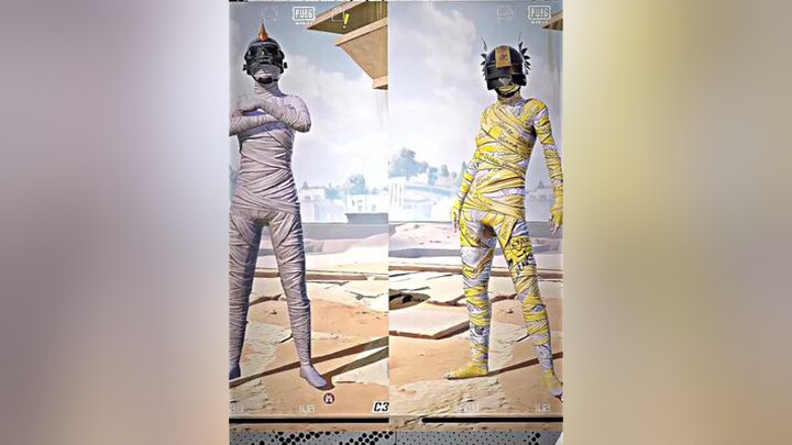 มัมมี่ขาว+มัมมี่เหลือง = มัมมี่ผ้า3สี 🤣 SPYzii Pubg Pubgmobilethailand