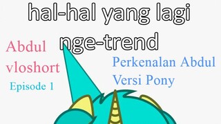 Perkenalan abdul, tapi versi pony #shorts #short #pony #animasiindonesia