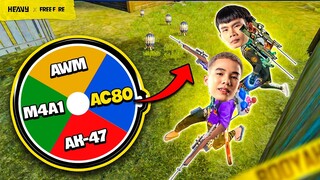 Team Free Fire gặp khó khi nghe lời fan chơi súng theo vòng xoay nhân phẩm | HEAVY Free Fire