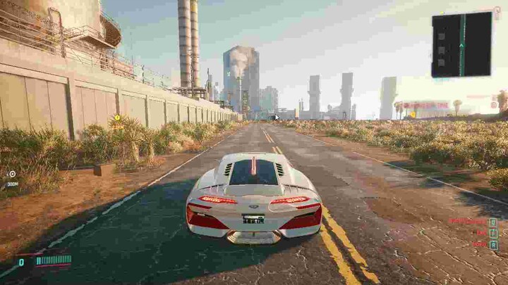 Cyberpunk 2077 Car Test