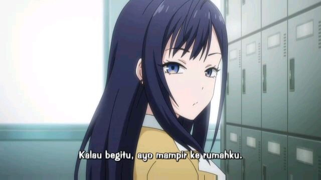 Ayase - San ajak chomu kerumah Ayase (otaku no Boku ga ichigun gal to tsukiaeru made no hanashi eps1