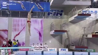 Stefano Belotti diving competition