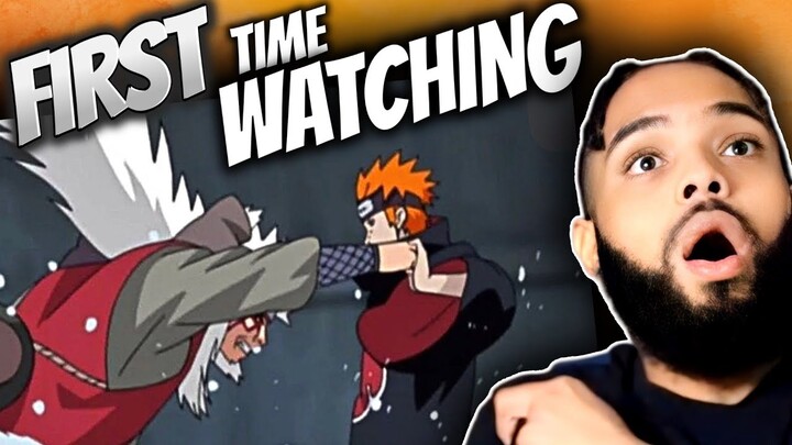 NARUTO SHIPPUDEN! | Jiraiya vs Pain Episode 130-133 REACTION! | NERDTV313