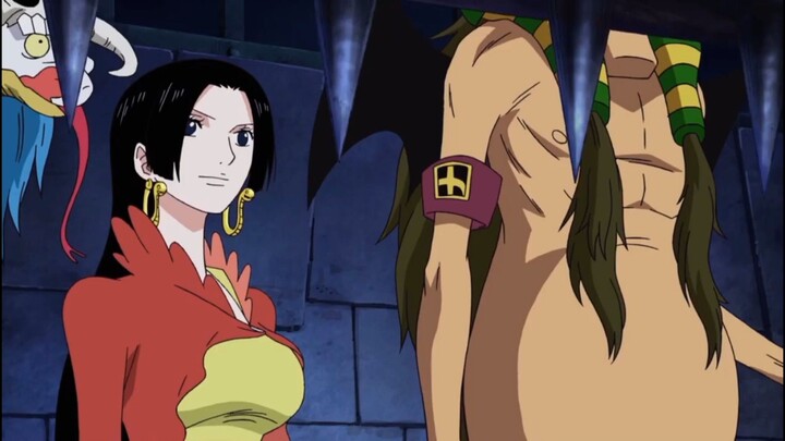 MOMEN BOA HANCOKC SALAH PAHAM SAMA LUFFY