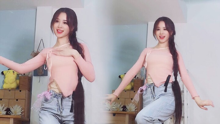 Even in slippers, she can still smile so sweetly! You’ve got to admit, this dance is perfect for the