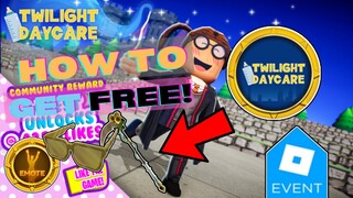 [Roblox Event 2022!] How to get 24kGoldn Challenge Completed badge for FREE ITEM in Twilight Daycare