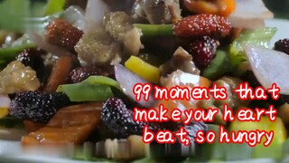 99 moments that make your heart beat, so hungry