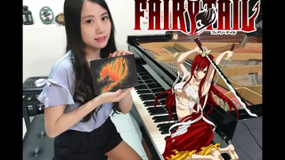 【เปียโนของรู】FAIRY TAIL - ธีมหลัก | Fairy Tail メインテーマ ปกเปียโน | เพลงอนิเมะ♫