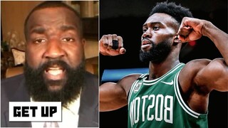 GET UP "Attack-Mode Jaylen Brown The Difference maker" Perkins on Celtics win Warriors NBA Final