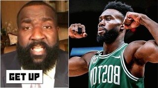 GET UP "Attack-Mode Jaylen Brown The Difference maker" Perkins on Celtics win Warriors NBA Final