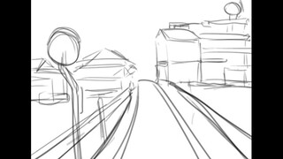 cara membuat bacground(latar belakang anime)