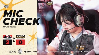 Duh! Reyy Hampir Salah Gabung Tim | Mic Check Dewa United Esports vs Geek FAM | MPL ID S14