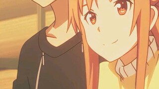 Asuna & kirito (best couple in sword art online)