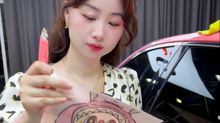 The joy of window tinting pros… New trendy products, just reach out and apply… Stick it wherever you