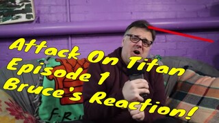 Anime Dad REACTS to Attack On Titan Ep 1