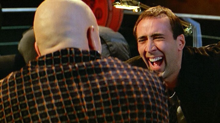 A flubbed take from Cage became an unsurpassed classic in film history.