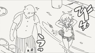 不小心看到女孩子那被风吹起来的...这下可不得了了