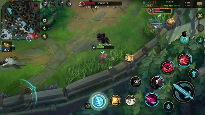 league of legends:wild rift katarina gameplay