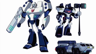 Kakak kedua Megatron? Koleksi pengecatan ulang cermin animasi Transformers 08 "Netizen".