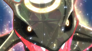 The oppressive feeling of the black shining Rayquaza is really strong!