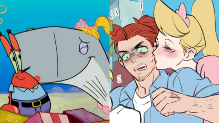 You really are a great dad, Mr. Krabs!