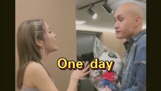 袁咏琳：（黄宣）你还没孩子吧  黄宣：我还没有，one day（会有）