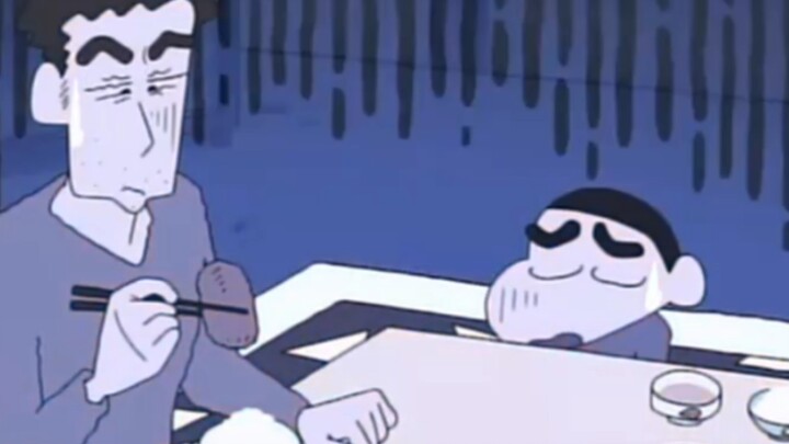 Crayon Shin-chan: Dad, is our family very poor?