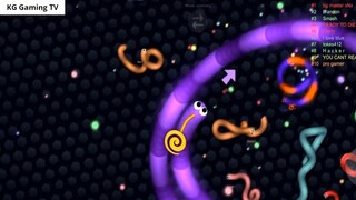 Slither.io A.I. 100,000+ Score Epic Slitherio Gameplay #74 6