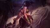 [LOL All Heroes, All Skins, Full Voice] Akali the Outlier