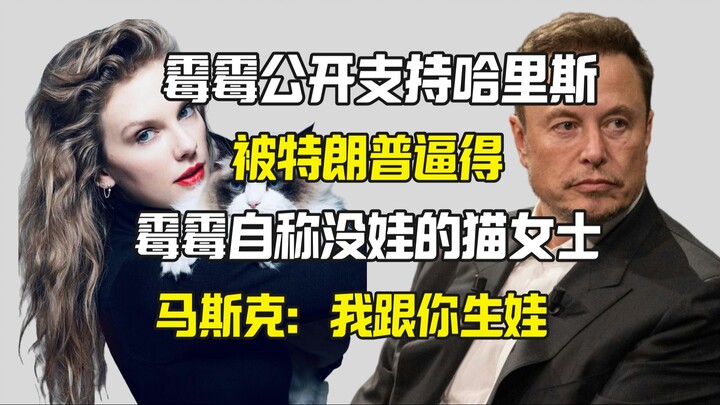 Taylor Swift claims to be a cat lady without children. Musk said: Then I will reluctantly have a chi